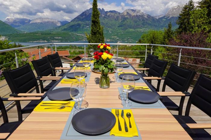 Le Bella Vista, Spa, vue lac et montagne