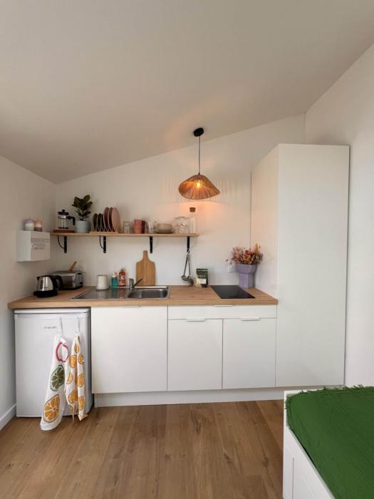 Charmant studio avec terrasse 15m2 fraîchement rénové