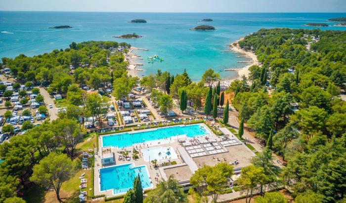 Eurocamp Mobile Homes at Campsite Valkanela