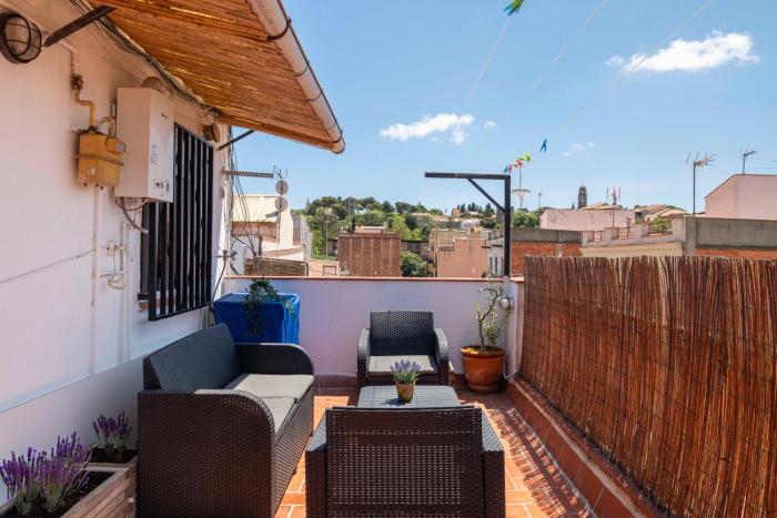 Atico con Terraza en Fira Barcelona - Negocios y Turismo en Sants - Montjuic