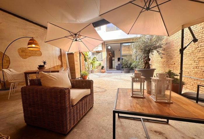 Tradicional Casa con patio Ruzafa