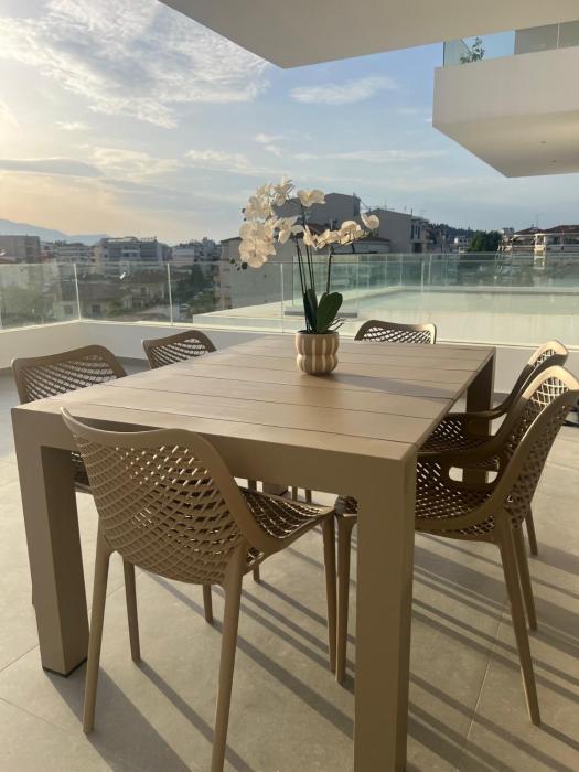 White luxury apartment