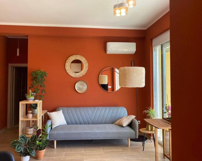 Terracotta gate to Kotor bay