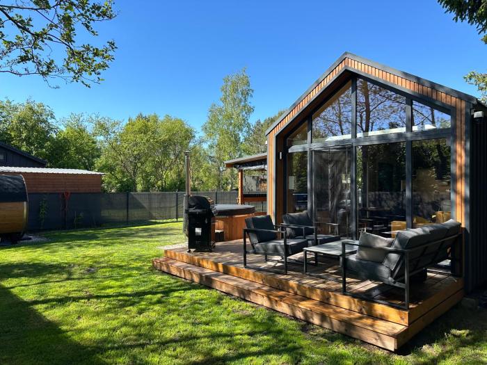 Venice House — Domek przy plaży, sauna, jacuzzi