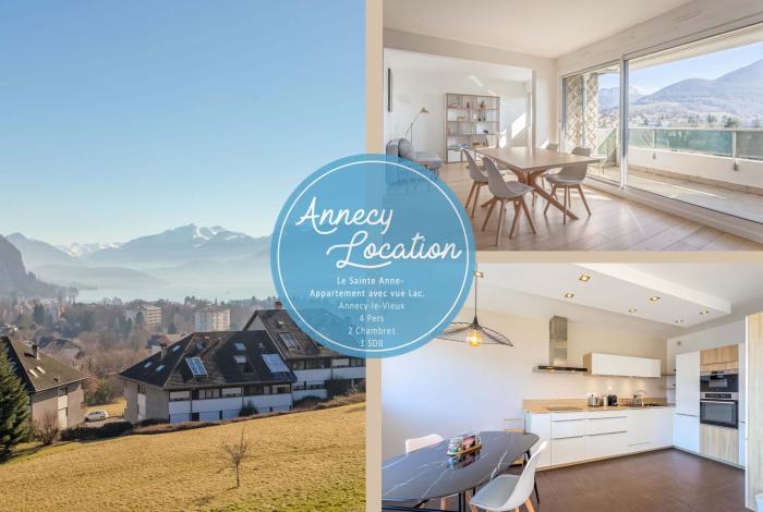 Le Sainte Anne- Appartement Avec Vue Lac