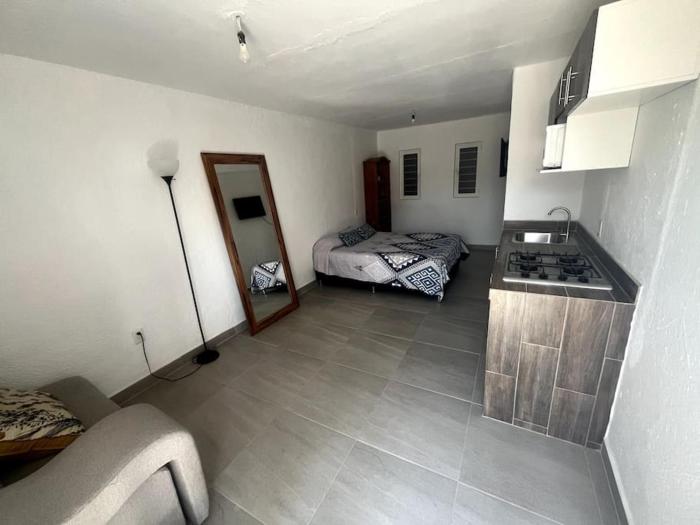 Pequeño y sencillo loft para dos