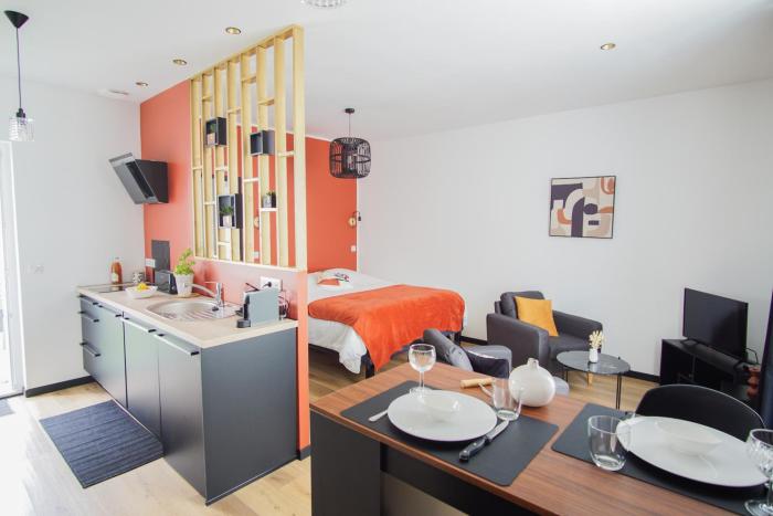 -PICCO ROSSO- Studio avec terrasse- Concarneau