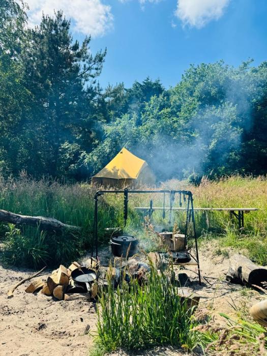 Bell tent Binnen Duin