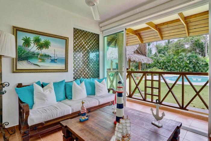 Serene Beach Haven In Las Terrenas
