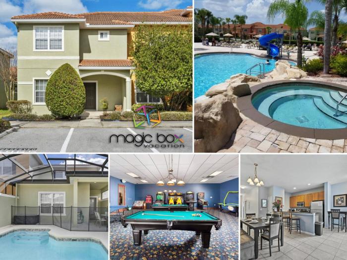 Paradise Palms 5 Bedroom Vacation Home 8965