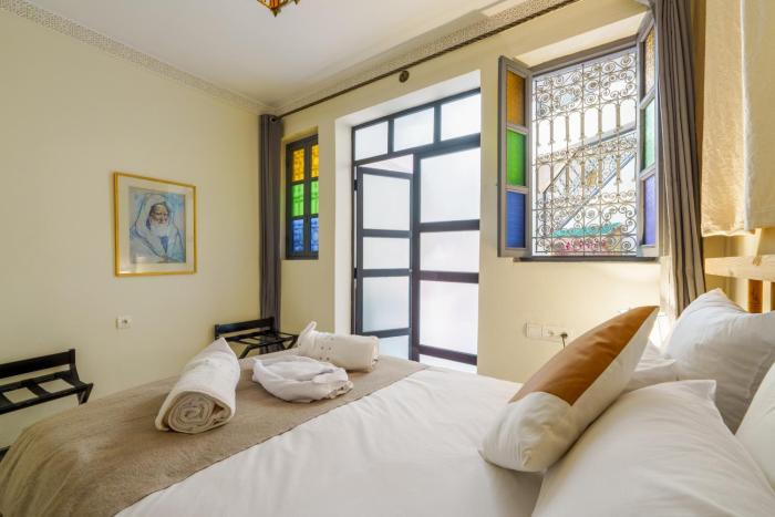 Riad AJI 4 Rooms, Petite piscine , Internet, Petit déjeuner , Top Emplacement Médina