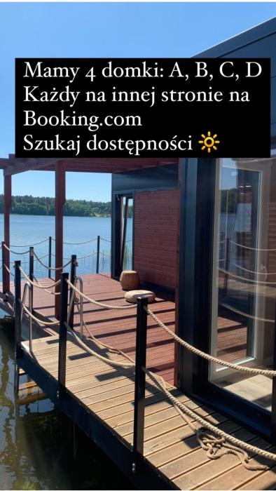 "C" Domki na wodzie Barczewko 3 z 4 domków