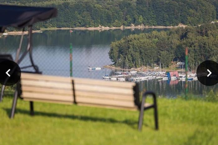 ,,KICZARA" Domki na Punkcie Widokowym POLAŃCZYK z widokiem na Jezioro Solińskie i góry-ogrzewane klimatyzacją 6018-06454