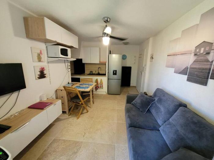 Appartement cosy en résidence privée, bord de mer