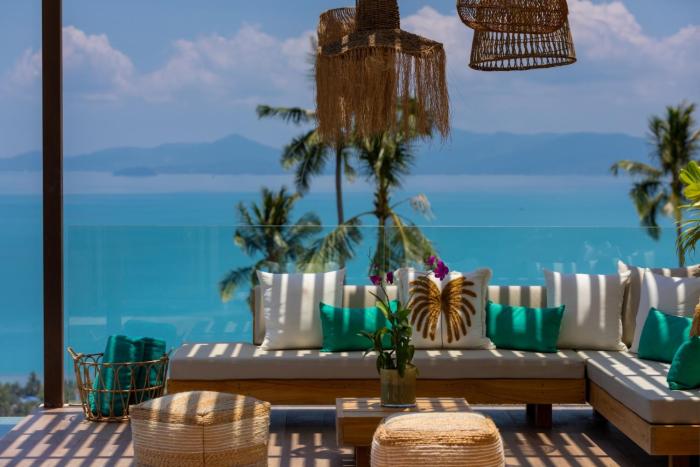 Cozy and Tropical Seaview villa