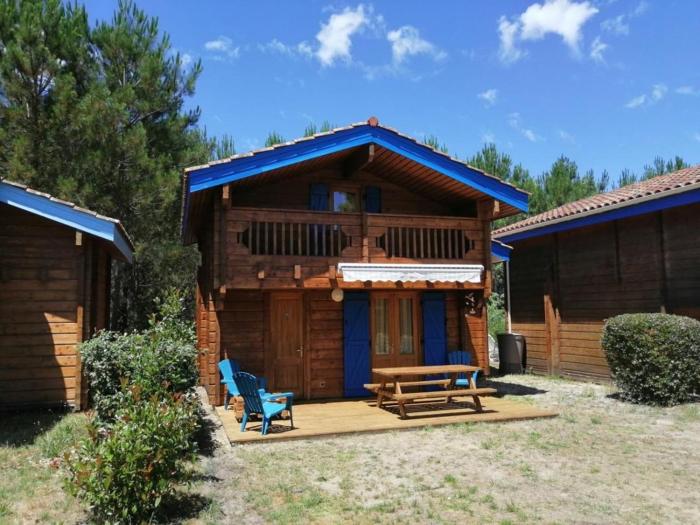 CHALET 5p tout confort bias mimizan dans village vacances