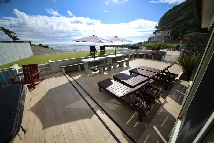 ビーチキャビン - シービュー バーベキュー ピザ サウナ プール ホットタブ - Beach Cabin Chiba - Seaview BBQ Pizza Sauna Pool Hot-tub