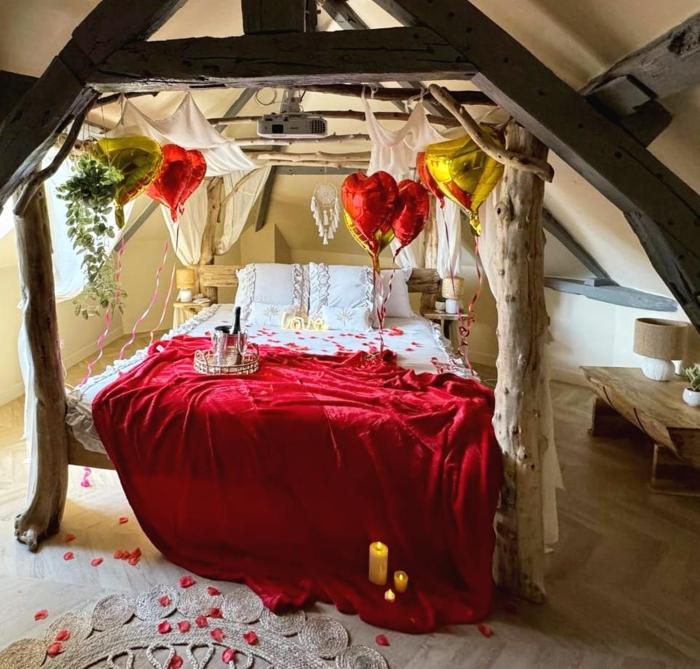 Duplex Safari jusquà 4 personnes, Spa, cinéma et lit sous les arbres, day use, 10 min centre