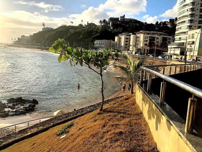 Confortável apto no Rio Vermelho em frente à praia
