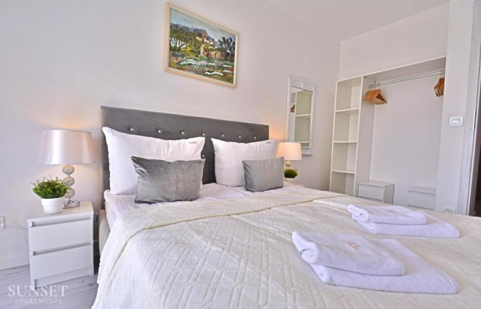 Sunset Apartments - Sun Towers - przestronny apartament z prywatnym parkingiem
