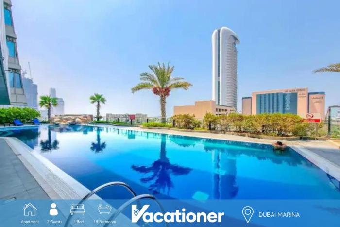 Vacationer Holiday Homes I Exquisite 1 Bedroom I Walk to Barasti Beach & Tram Station I Dubai Marina