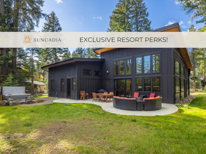 Suncadia Single Story 4 Bdrm Home with Hot Tub