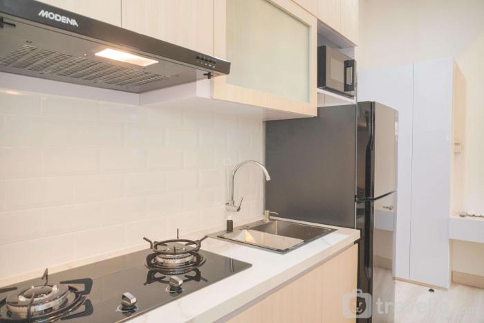 Simple and Tranquil 2BR at Tokyo Riverside PIK 2 Apartment By Travelio