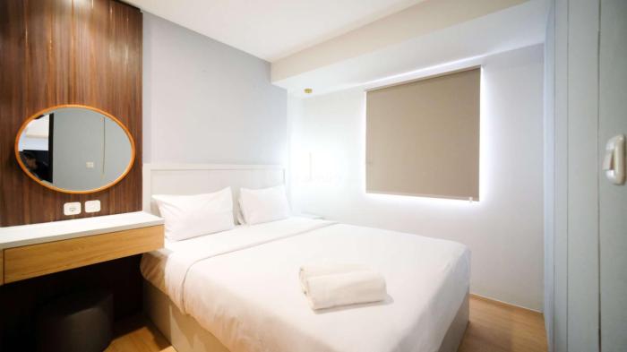 New and Homey 2BR Apartment at Suncity Residence By Travelio