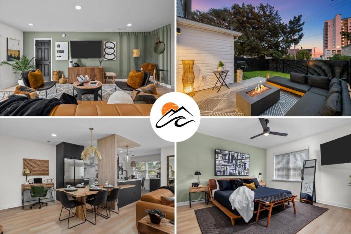 3BR Boho Design | Fire Pit | Steps to Beach