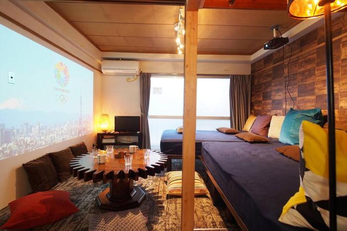 Shinjuku 3 min walk from station #projector OH2-3