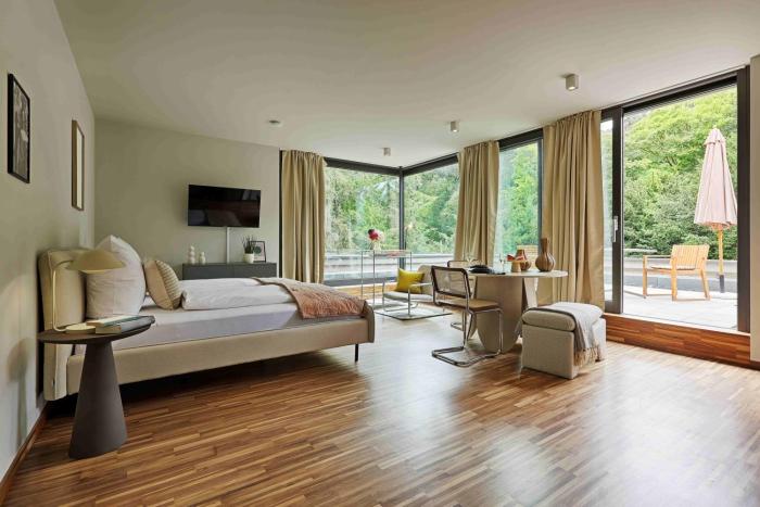 homie stay Architektenapartments im Grünen mit Blick auf die Würzburger Innenstadt