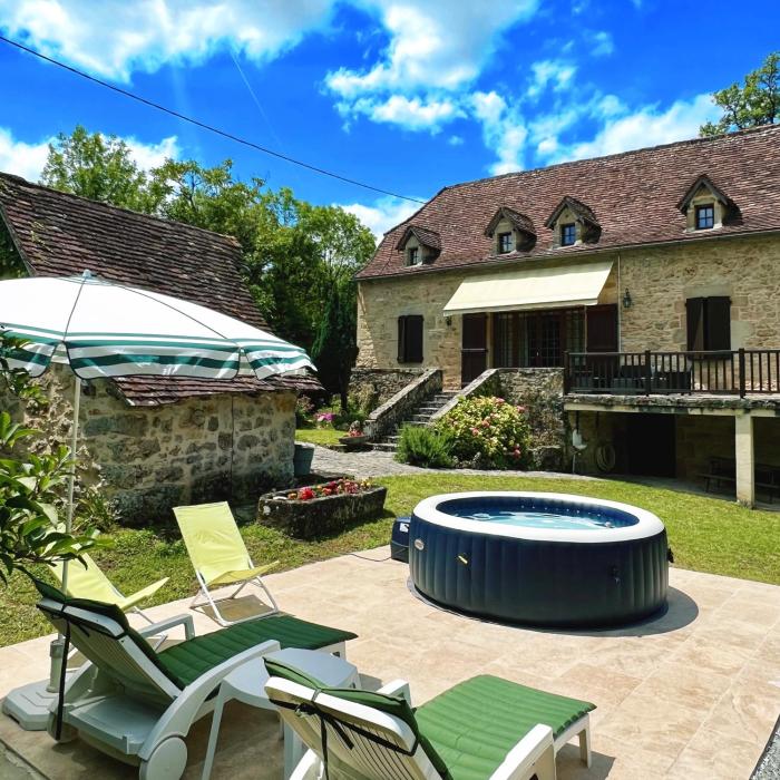 Superbe gîte à la campagne avec grand jardin et spa privé