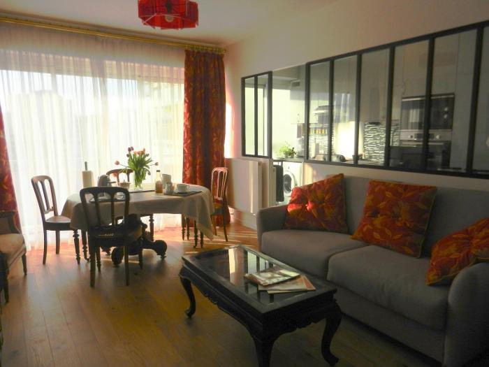 Deux pièces de standing, climatisé