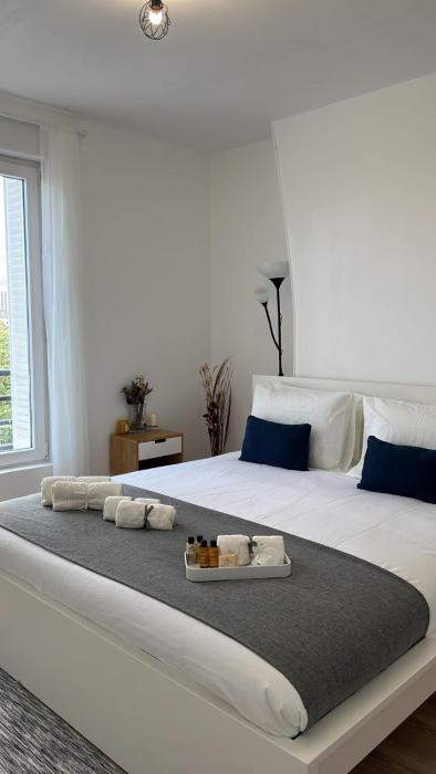 "Appartement Jeux Olympiques, Stade de France, moderne, lumineux, rénové en 2024"