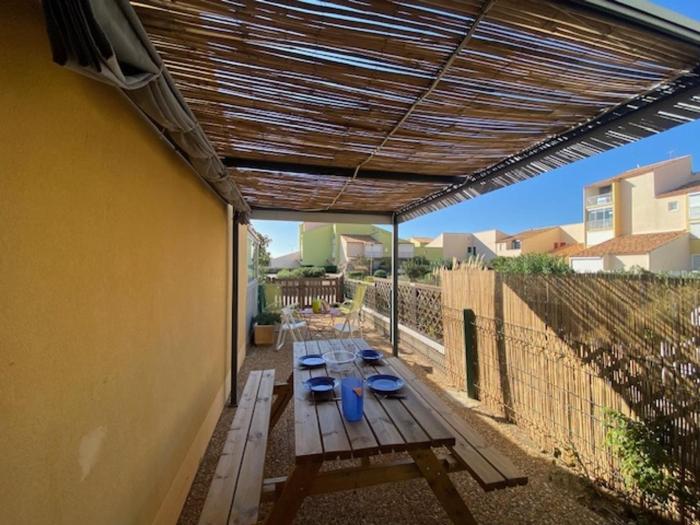 T2 lumineux avec jardin, proche plage à Narbonne – 4 pers, équipement complet, environnement calme - FR-1-795-27