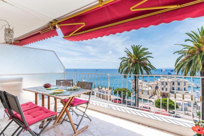 Port, Nice, appartement, vue mer