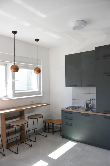 Modern studio apartment in Crikvenica! Sea view!