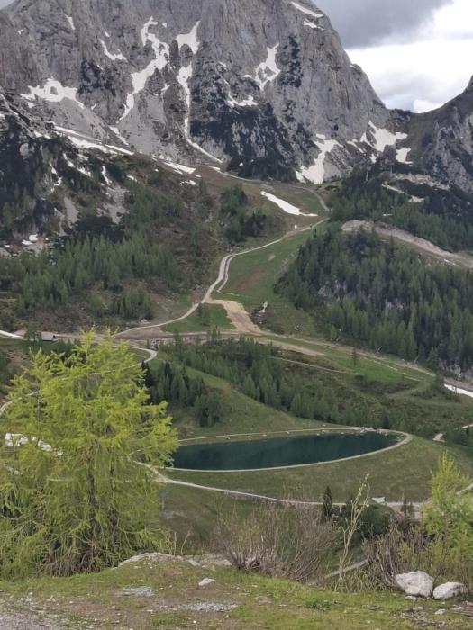 Nassfeldpass Pistenblick