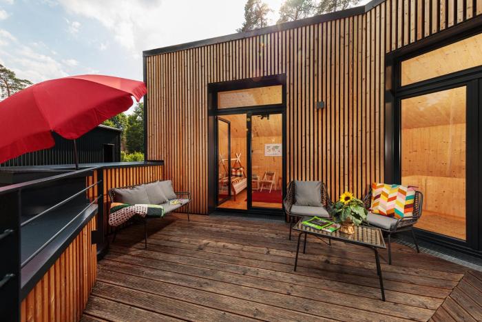 Traumhaus direkt am See mit Dachterrasse, Kamin und Badewanne