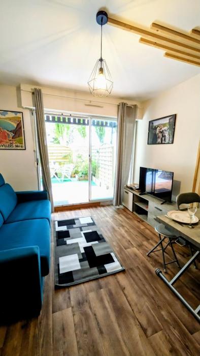 Le Petit Nid, T2 Rez de jardin avec parking - Plage et commerces à 15 à pied