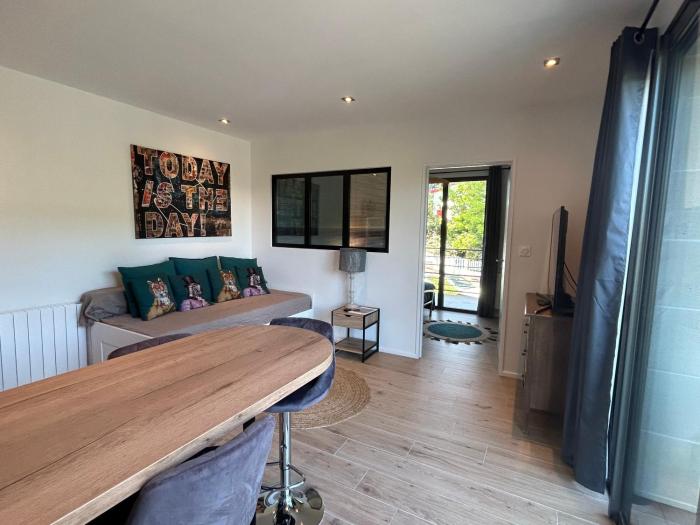 Appartement neuf T2 avec jardin et terrasses