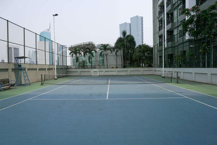 Comfortable and High Floor 2BR Apartment at Thamrin Residence By Travelio