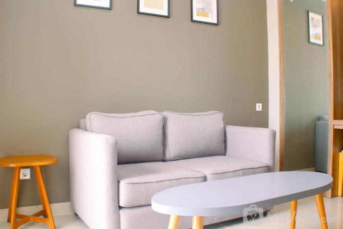 1BR Japanese Style Apartment at Mustika Golf Residence By Travelio