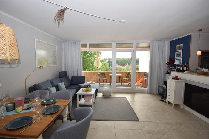 Hohes Ufer Ferienwohnung MUGGELBUDE mit Ostseeblick