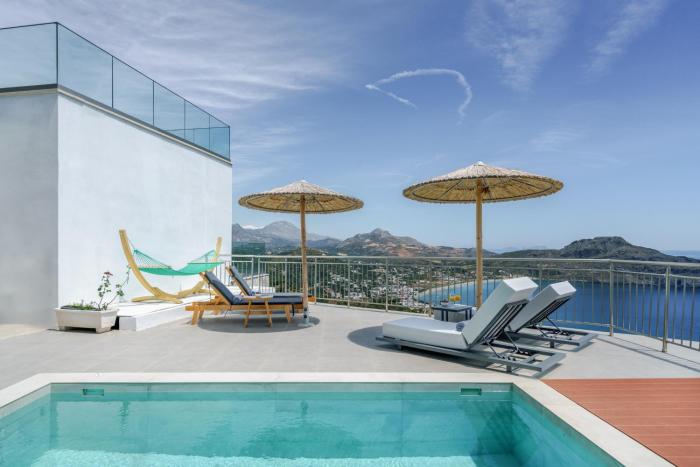 New Seaview Villa Minoiko with Private Pool near the Beach in Plakias