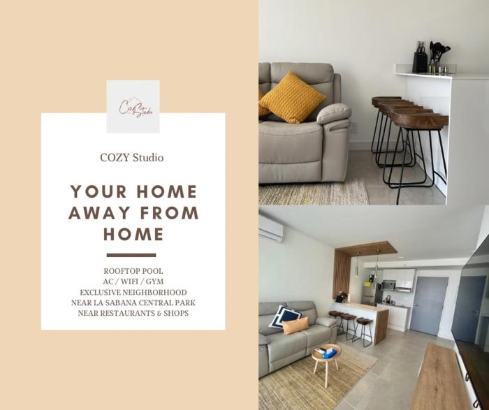 COZY STUDIO near SABANA CENTRAL PARK