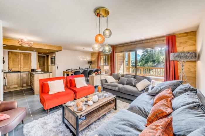 Résidence Lodge Des Neiges C - Appartement 4 - pied de pistes, service hotelier inclus MAE-4482