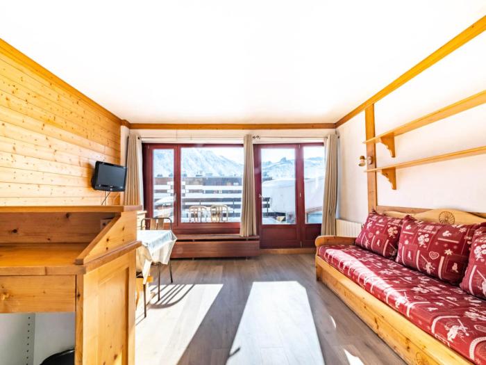 Résidence Bec Rouge - Studio lumineux·Skis aux pieds·Terrasse MAE-9484