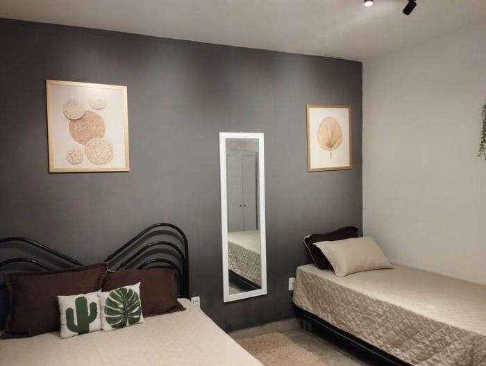 APT térreo - Ar-condicionado, Wi-FI, Garagem - Maurício Nassau, Perto de tudo