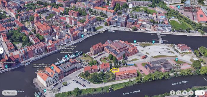 Old Town Apartament on Olowianka Island with garden